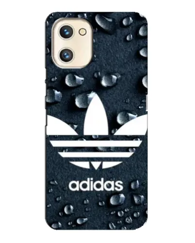 Чехол для UMIDIGI A13s с картинкой «Adidas Trefoil Blue»
