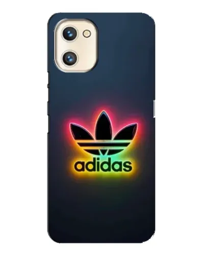 Чехол для UMIDIGI A13s с картинкой «Неоновый Adidas»