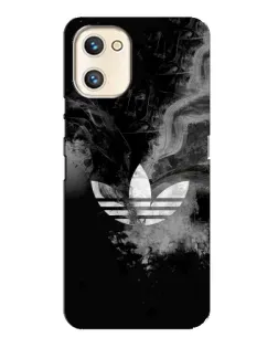 Чохол для UMIDIGI A13s з картинкою «Абстрактний дим Adidas»