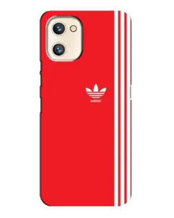 Чохол для UMIDIGI A13s з картинкою «Червоний мінімалізм Adidas»