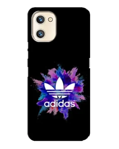 Чехол для UMIDIGI A13s с картинкой «Взрыв красок Adidas»