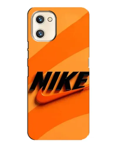 Чехол для UMIDIGI A13s с картинкой «Оранжевый драйв Nike»