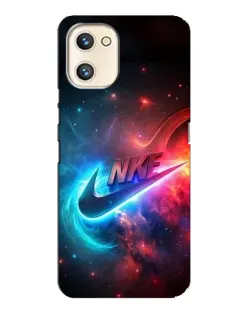 Чохол для UMIDIGI A13s з картинкою «Вогняний логотип Nike»