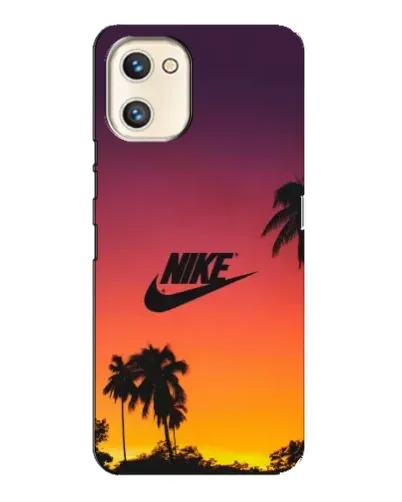 Чехол для UMIDIGI A13s с картинкой «Nike на закате солнца»