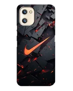 Чохол для UMIDIGI A13s з картинкою «Nike — ефект розломів»