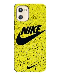 Чохол для UMIDIGI A13s з картинкою «Жовтий текстурний Nike»