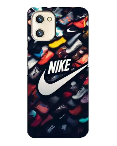 Чехол для UMIDIGI A13s с картинкой «Коллекция кроссовок Nike»