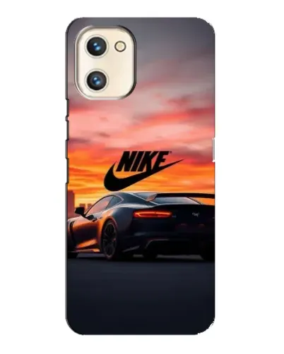 Чехол для UMIDIGI A13s с картинкой «Nike и суперкар»