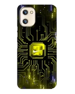 Чохол для UMIDIGI A13s з картинкою «Nike — золота іскра»