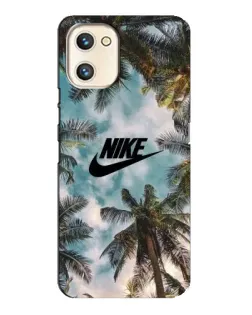 Чохол для UMIDIGI A13s з картинкою «Тропічний принт Nike»