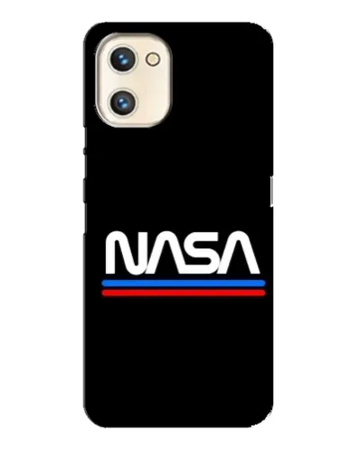 Чехол для UMIDIGI A13s с картинкой «NASA — классика Red Blue» Чехол для UMIDIGI A13s с картинкой «NASA — классика Red Blue»