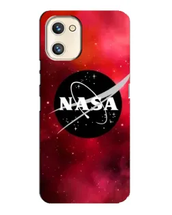 Чохол для UMIDIGI A13s з картинкою «NASA — червона туманність»