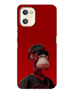 Чехол для UMIDIGI A13s с картинкой «Bored Ape в красном» Чехол для UMIDIGI A13s с картинкой «Bored Ape в красном»