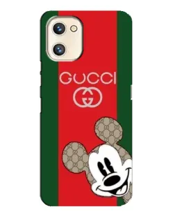 Чехол для UMIDIGI A13s с картинкой «Gucci — полосы и Микки» Чехол для UMIDIGI A13s с картинкой «Gucci — полосы и Микки»