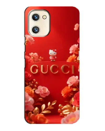 Чехол для UMIDIGI A13s с картинкой «Gucci — золотой сад»