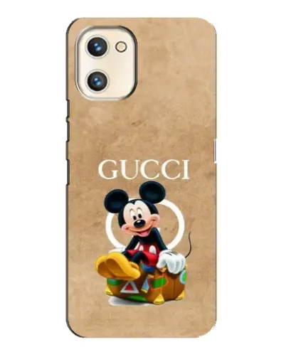 Чехол для UMIDIGI A13s с картинкой «Микки Маус Gucci — крафт»