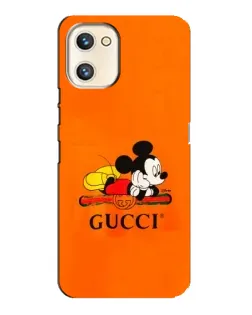 Чехол для UMIDIGI A13s с картинкой «Микки Маус Gucci — оранж» Чехол для UMIDIGI A13s с картинкой «Микки Маус Gucci — оранж»