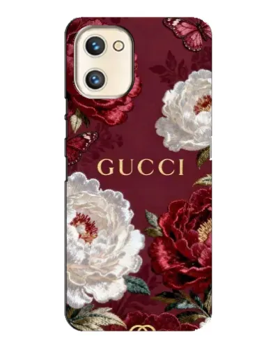 Чехол для UMIDIGI A13s с картинкой «Gucci — бордовые розы» Чехол для UMIDIGI A13s с картинкой «Gucci — бордовые розы»