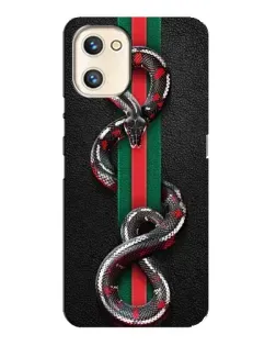 Чехол для UMIDIGI A13s с картинкой «Gucci — змея на полосе» Чехол для UMIDIGI A13s с картинкой «Gucci — змея на полосе»