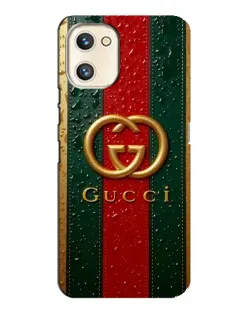 Чехол для UMIDIGI A13s с картинкой «Gucci — фирменная полоса и золото» Чехол для UMIDIGI A13s с картинкой «Gucci — фирменная полоса и золото»