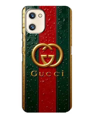 Чехол для UMIDIGI A13s с картинкой «Gucci — фирменная полоса и золото» Чехол для UMIDIGI A13s с картинкой «Gucci — фирменная полоса и золото»