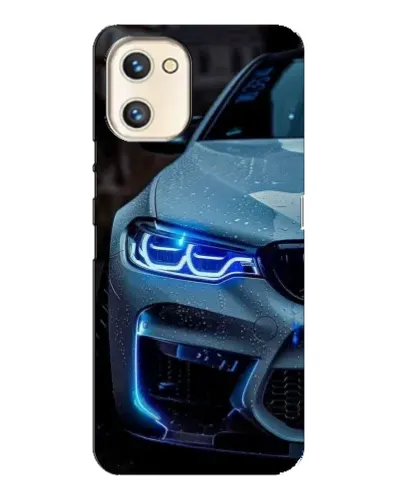 Чехол для UMIDIGI A13s с картинкой «Взгляд BMW с синими фарами» Чехол для UMIDIGI A13s с картинкой «Взгляд BMW с синими фарами»