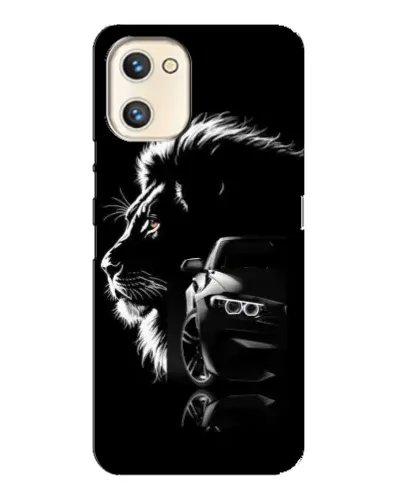 Чехол для UMIDIGI A13s с картинкой «BMW и лев» Чехол для UMIDIGI A13s с картинкой «BMW и лев»
