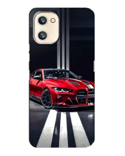 Чехол для UMIDIGI A13s с картинкой «Красная BMW на дороге» Чехол для UMIDIGI A13s с картинкой «Красная BMW на дороге»