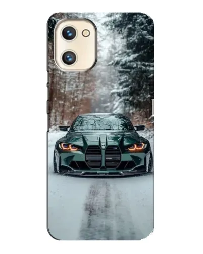 Чехол для UMIDIGI A13s с картинкой «BMW в зимнем лесу» Чехол для UMIDIGI A13s с картинкой «BMW в зимнем лесу»