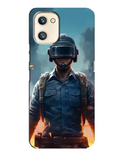 Чехол для UMIDIGI A13s с картинкой «PUBG — реалистичный герой» Чехол для UMIDIGI A13s с картинкой «PUBG — реалистичный герой»