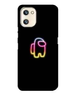 Чехол для UMIDIGI A13s с картинкой «Among Us градиент»