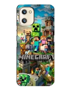 Чохол для UMIDIGI A13s з картинкою «Замок Minecraft»