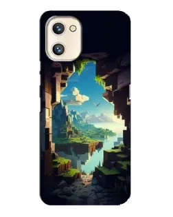 Чохол для UMIDIGI A13s з картинкою «Вид з печери»
