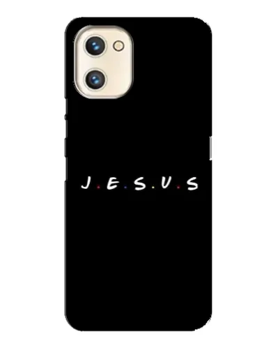 Чехол для UMIDIGI A13s с картинкой «Точки веры J.E.S.U.S.»