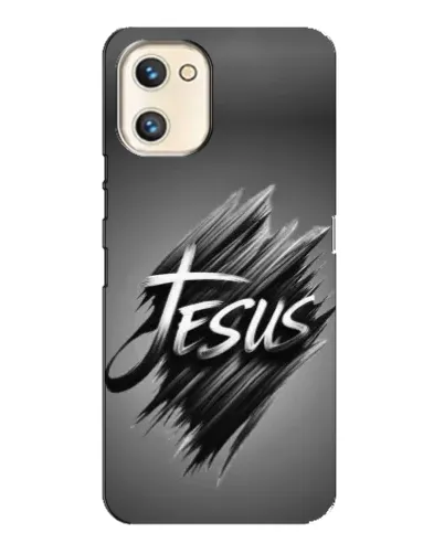 Чехол для UMIDIGI A13s с картинкой «Надпись Jesus Graffiti»