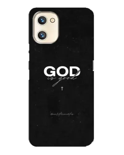 Чехол для UMIDIGI A13s с картинкой «GOD — Бог над всем»