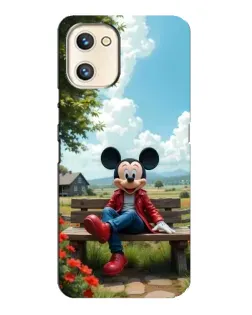 Чохол для UMIDIGI A13s з картинкою «Міккі на лавці»