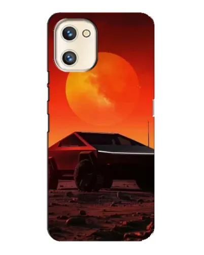 Чехол для UMIDIGI A13s с картинкой «Cybertruck на Марсе» Чехол для UMIDIGI A13s с картинкой «Cybertruck на Марсе»