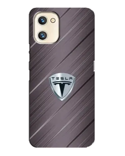 Чехол для UMIDIGI A13s с картинкой «Металлическая текстура Tesla» Чехол для UMIDIGI A13s с картинкой «Металлическая текстура Tesla»