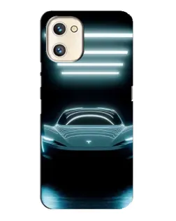 Чохол для UMIDIGI A13s з картинкою «Tesla в неоні» Чохол для UMIDIGI A13s з картинкою «Tesla в неоні»