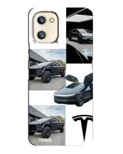 Чохол для UMIDIGI A13s з картинкою «Колаж Cybertruck Tesla» Чохол для UMIDIGI A13s з картинкою «Колаж Cybertruck Tesla»