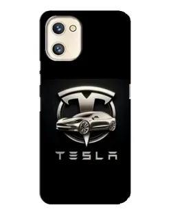 Чохол для UMIDIGI A13s з картинкою «Tesla — срібне авто» Чохол для UMIDIGI A13s з картинкою «Tesla — срібне авто»