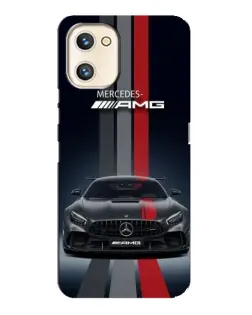 Чохол для UMIDIGI A13s з картинкою «Mercedes — білий карбон»