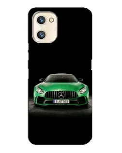Чехол для UMIDIGI A13s с картинкой «Mercedes — неоновый лого»