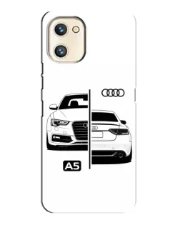 Чохол для UMIDIGI A13s з картинкою «Audi — контрастний дизайн» Чохол для UMIDIGI A13s з картинкою «Audi — контрастний дизайн»