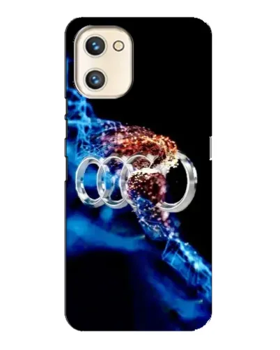 Чехол для UMIDIGI A13s с картинкой «Энергия лого Audi» Чехол для UMIDIGI A13s с картинкой «Энергия лого Audi»