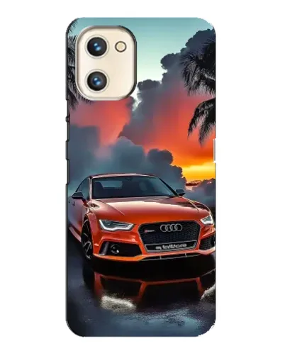 Чехол для UMIDIGI A13s с картинкой «Audi — закат» Чехол для UMIDIGI A13s с картинкой «Audi — закат»