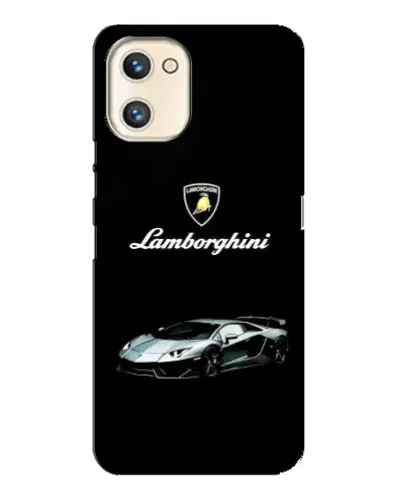 Чехол для UMIDIGI A13s с картинкой «Логотип Lamborghini классика»