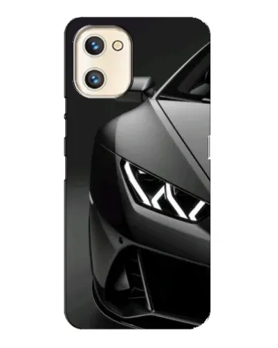 Чехол для UMIDIGI A13s с картинкой «Lamborghini фары детализация»