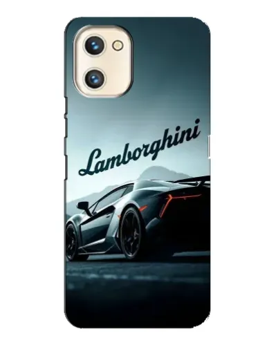 Чехол для UMIDIGI A13s с картинкой «Классическая надпись Lamborghini»